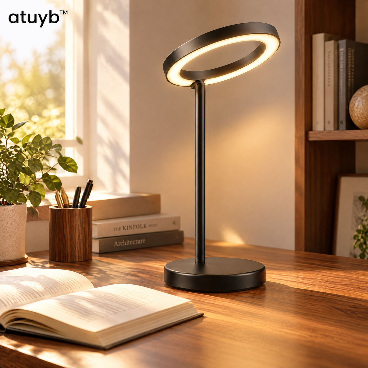 atuyb™ Halo Task Lamp scene image