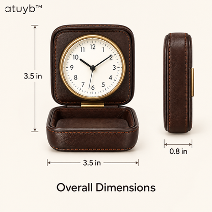 atuyb™ Drift Travel Clock dimensions image
