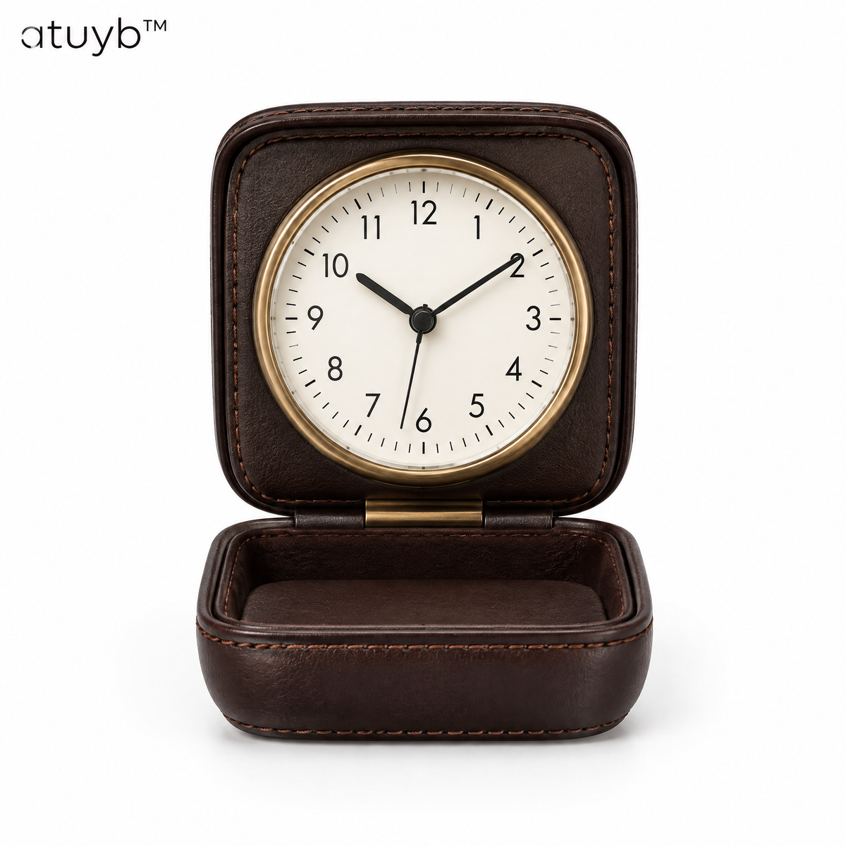 atuyb™ Drift Travel Clock white background product image