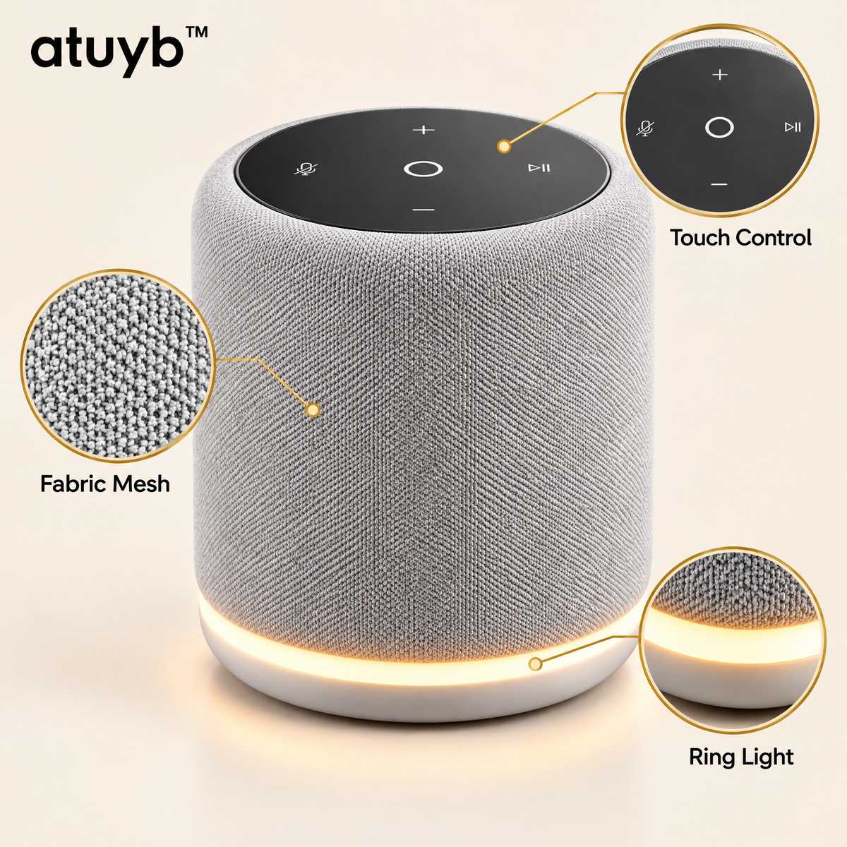 atuyb™ Nova Bluetooth Speaker detail image