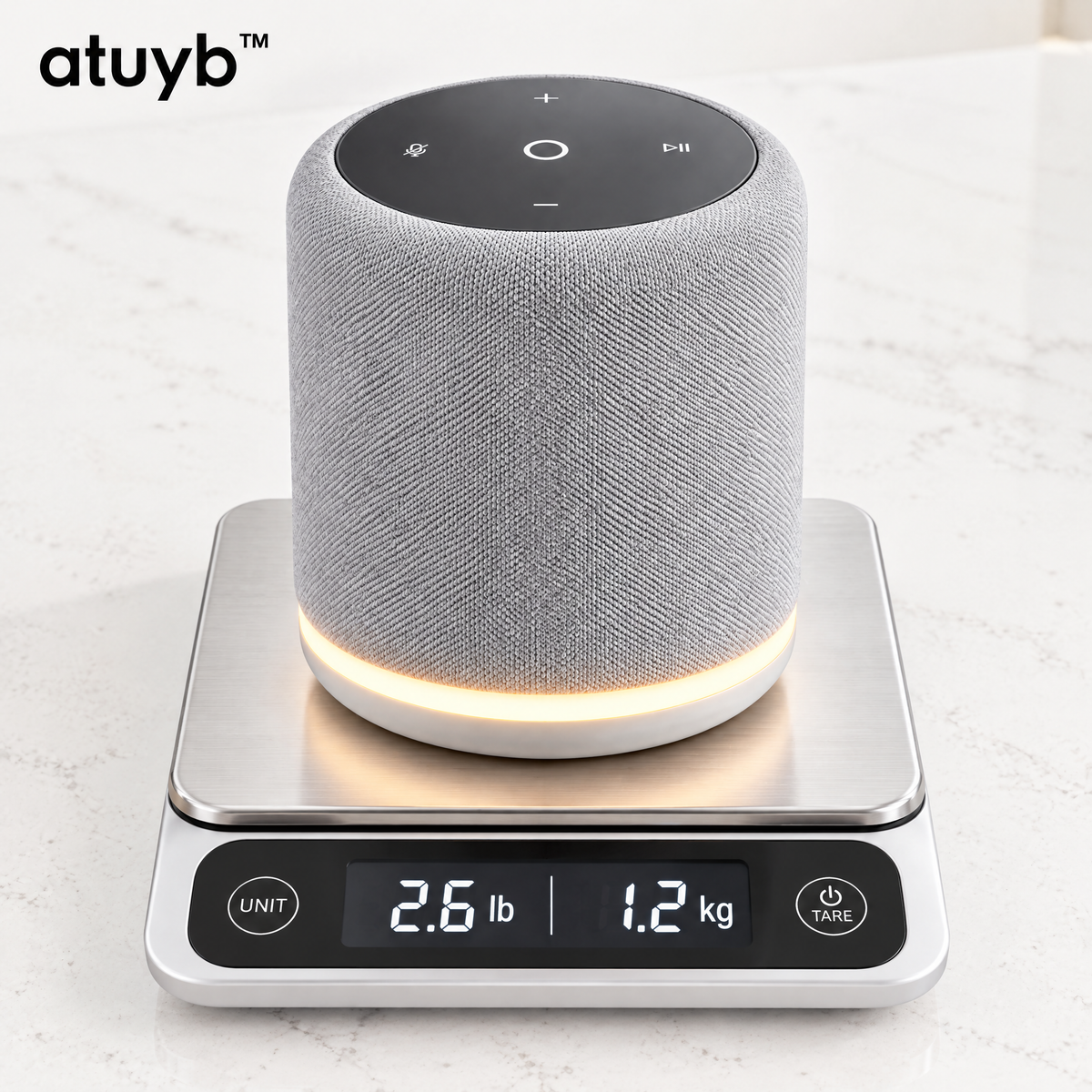 atuyb™ Nova Bluetooth Speaker weight image