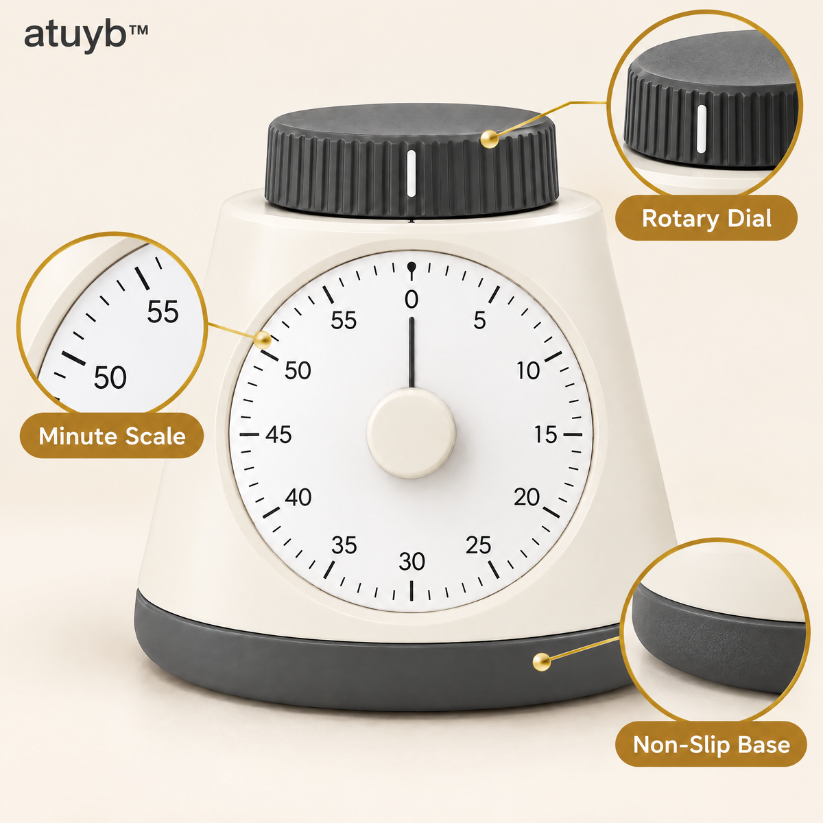 atuyb™ Quiet Focus Timer detail image