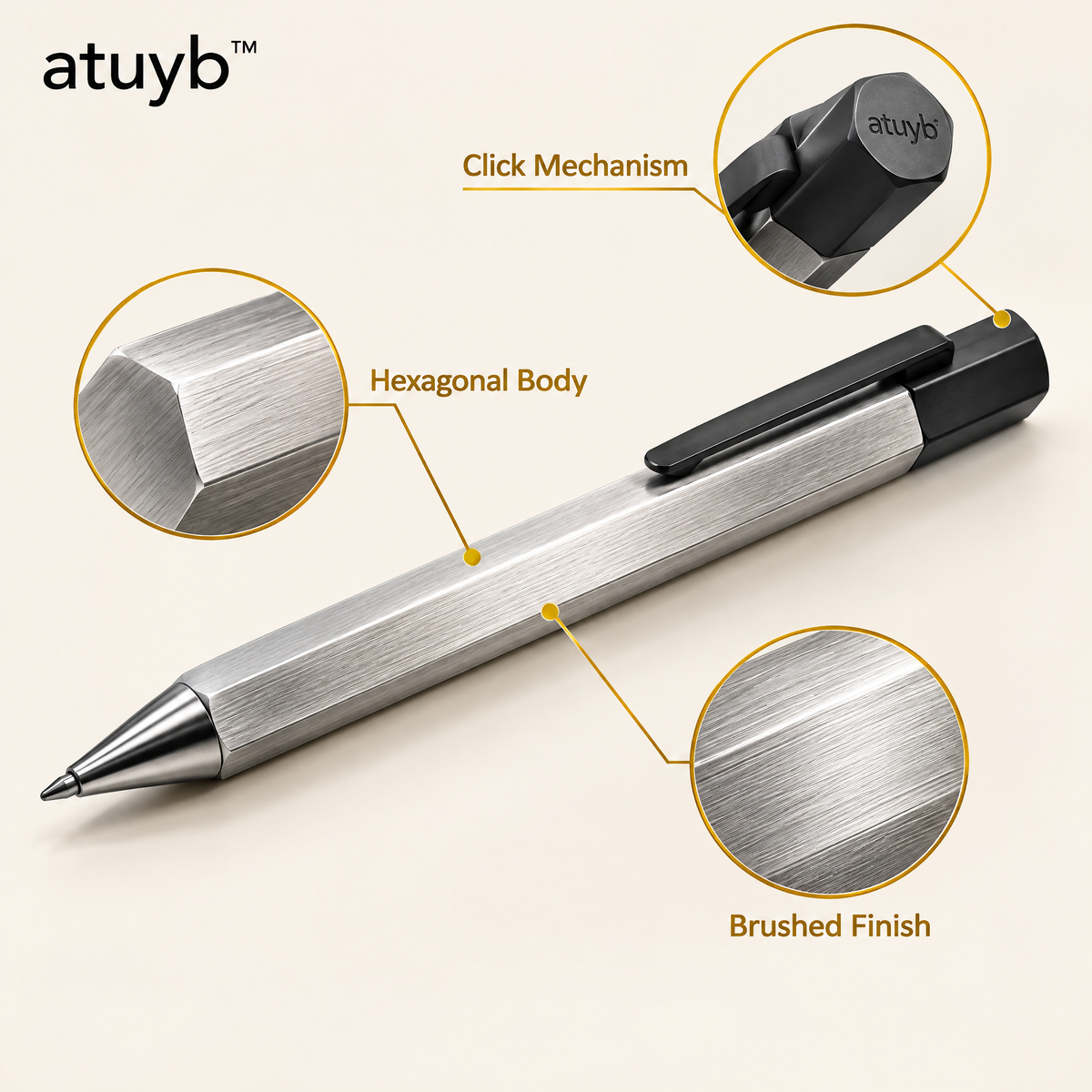 atuyb™ Axis Precision Pen detail image