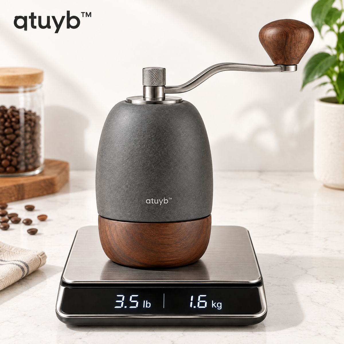 atuyb™ Monolith Coffee Grinder weight image