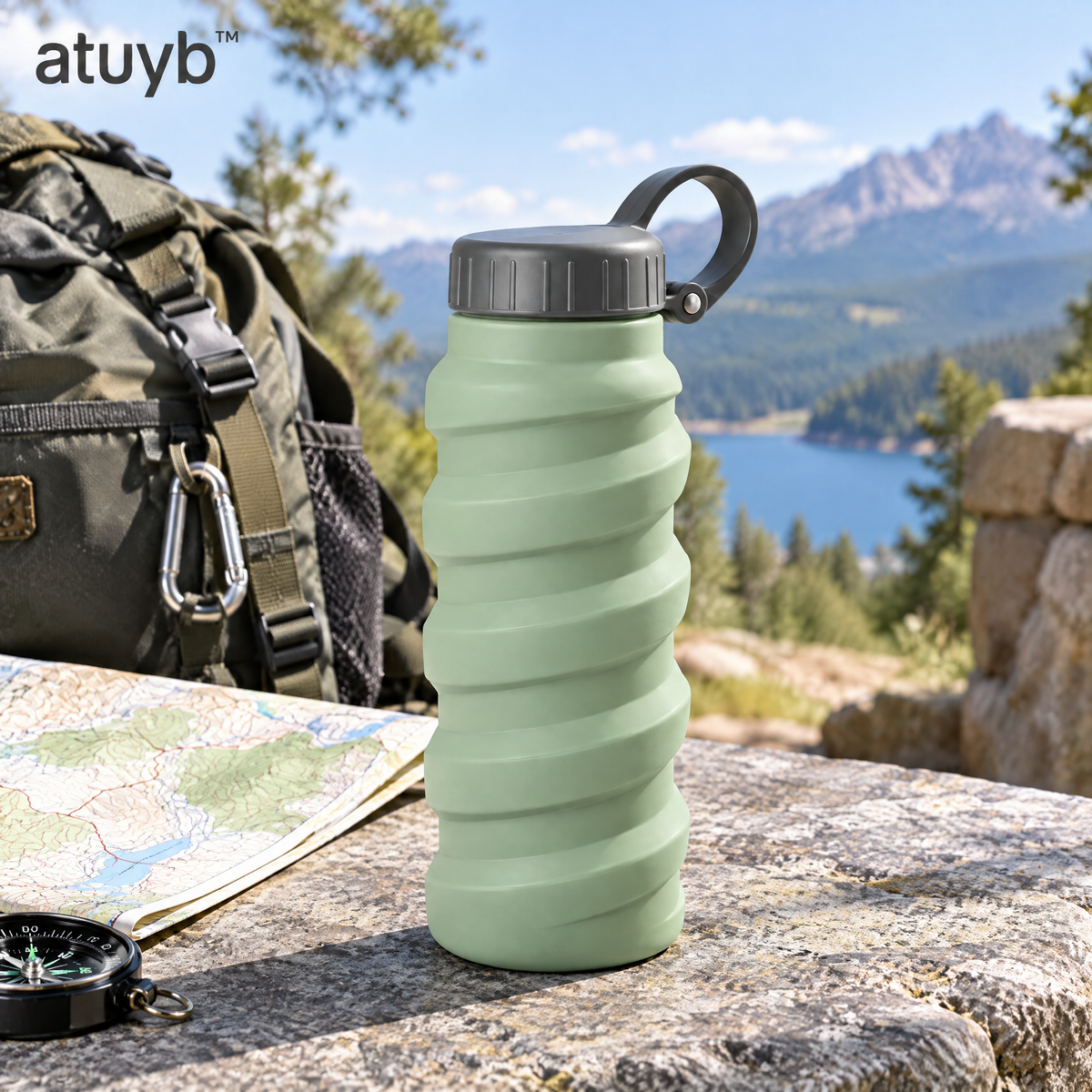 atuyb™ Fold Travel Bottle scene image
